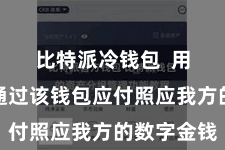 比特派冷钱包  用户不错通过该钱包应付照应我方的数字金钱