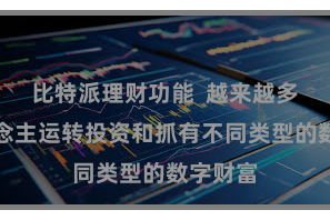   比特派理财功能  越来越多的东说念主运转投资和抓有不同类型的数字财富